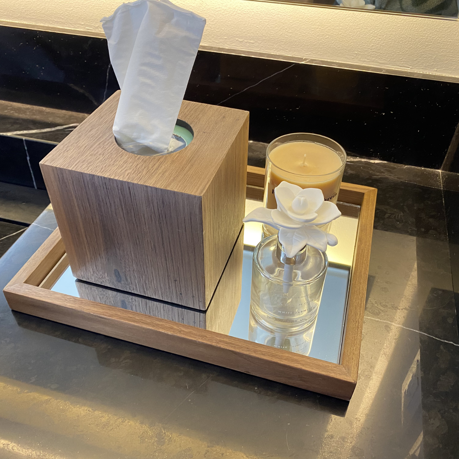 Juego de Baño — Nogal