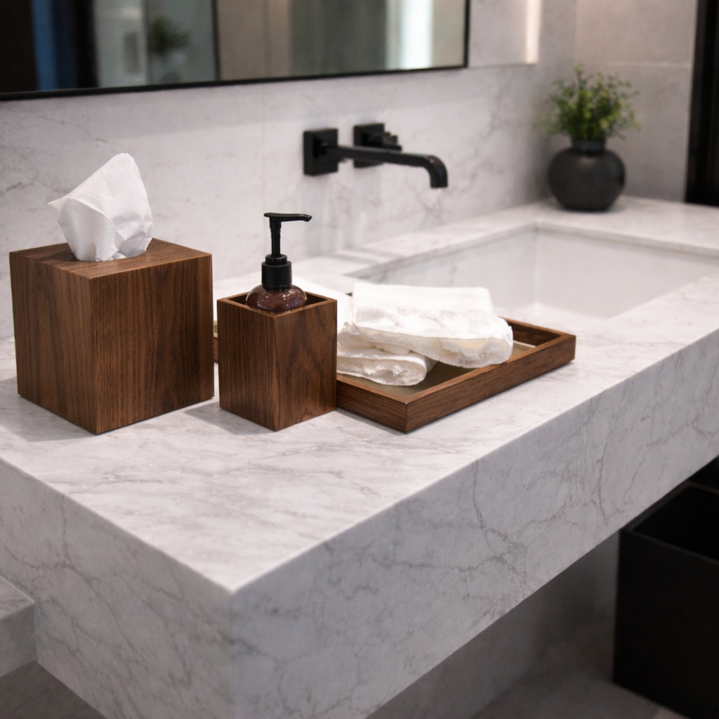 Juego de Baño — Nogal