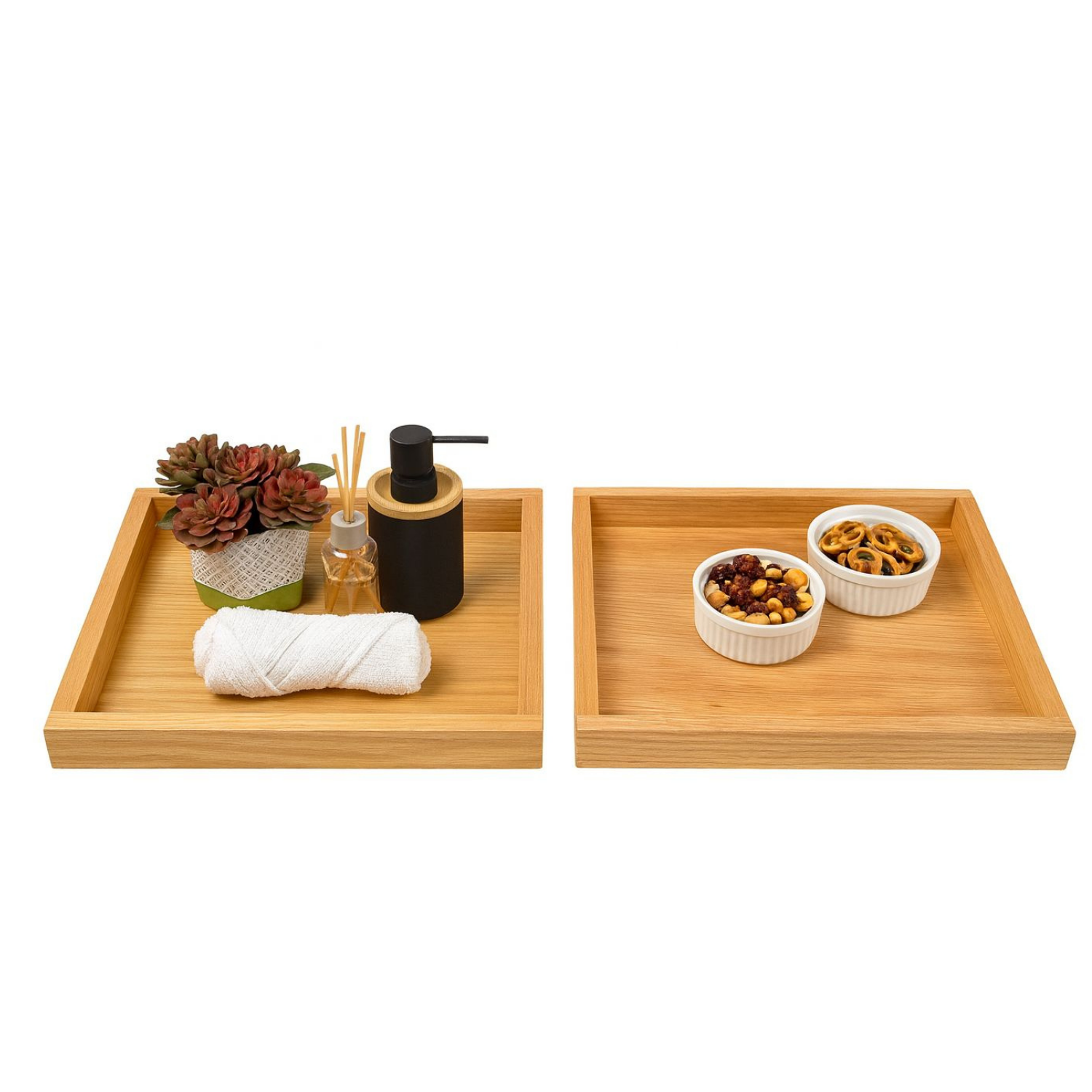 Kit de 2 Tablitas Madera — Encino