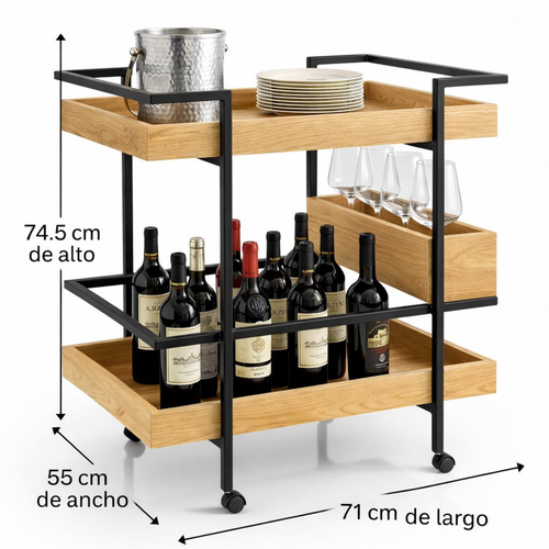 Carrito de Servicio Jumbo Jumbo — Encino