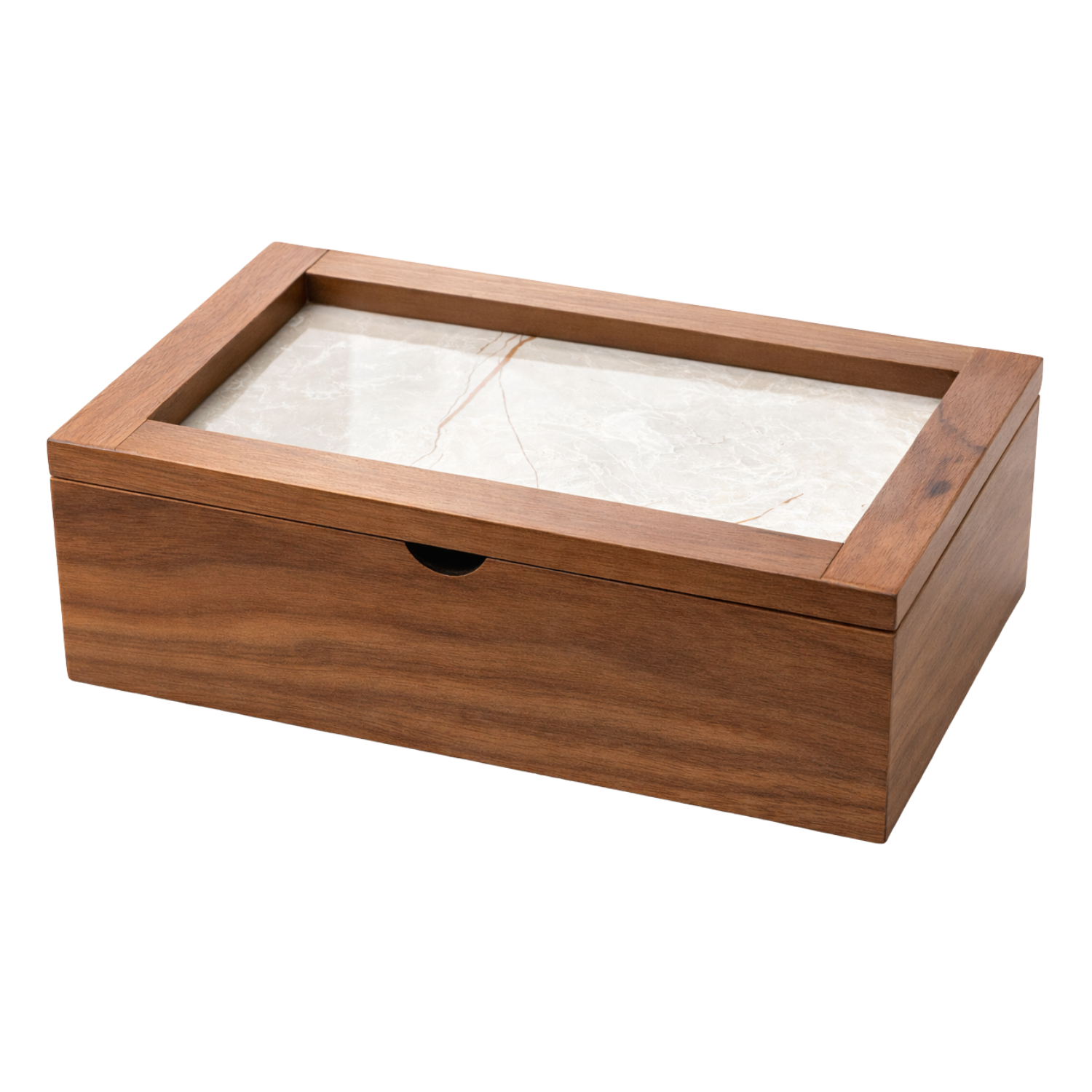 Caja de Té Blessed — Nogal
