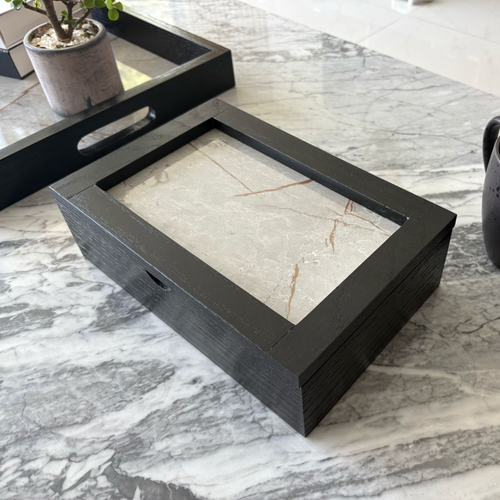 Caja de Té Blessed — Encino Negro