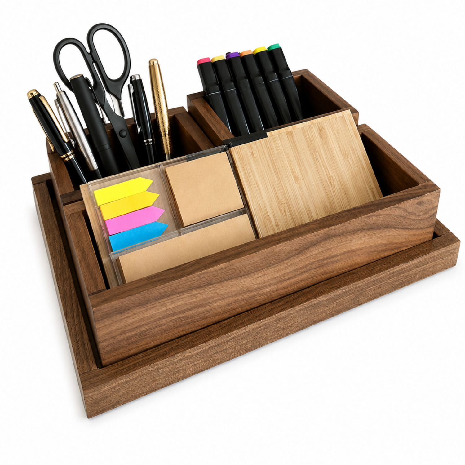 Caja Organizadora — Nogal