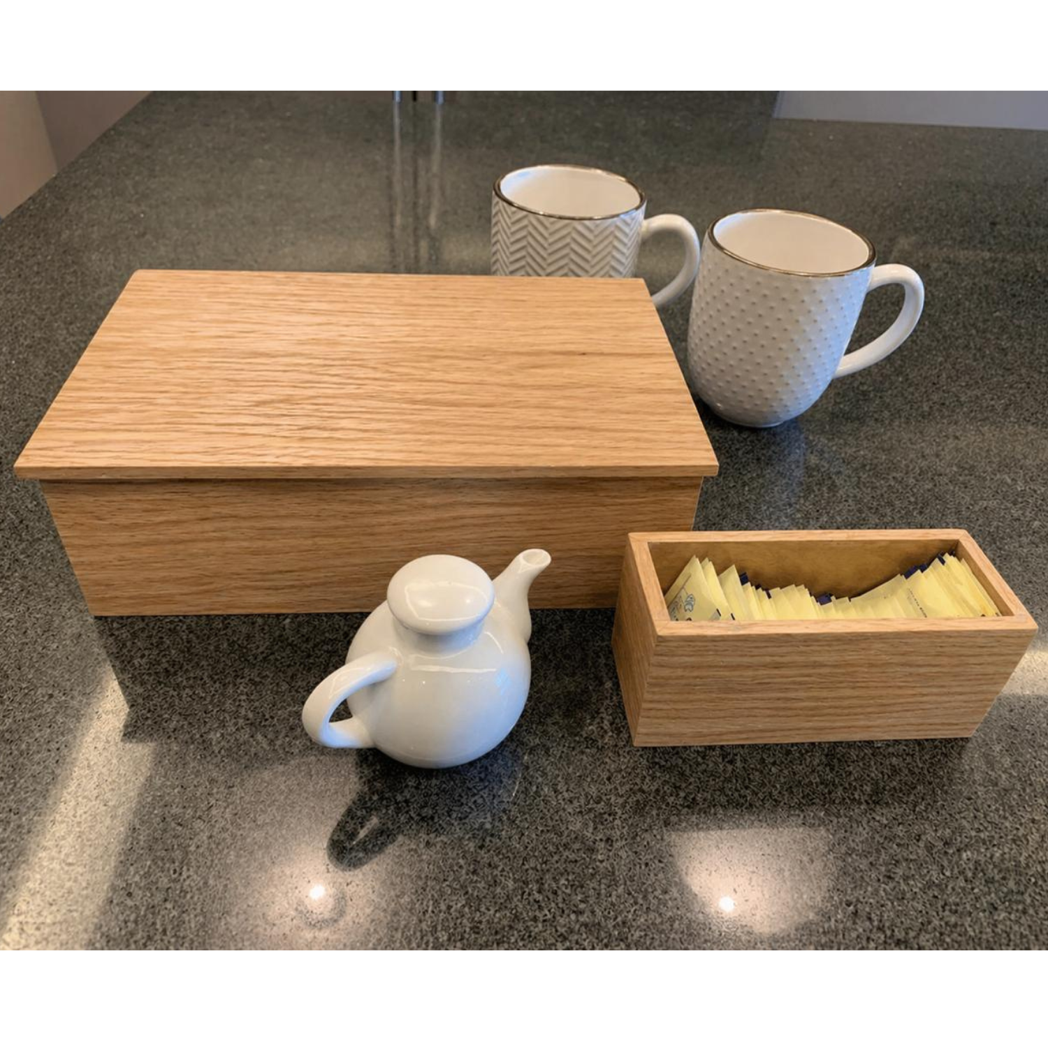 Kit Caja de Té Clásica y Endulzante — Encino