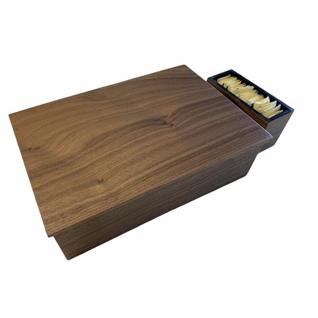 Kit Caja de Té Clásica y Endulzante — Nogal