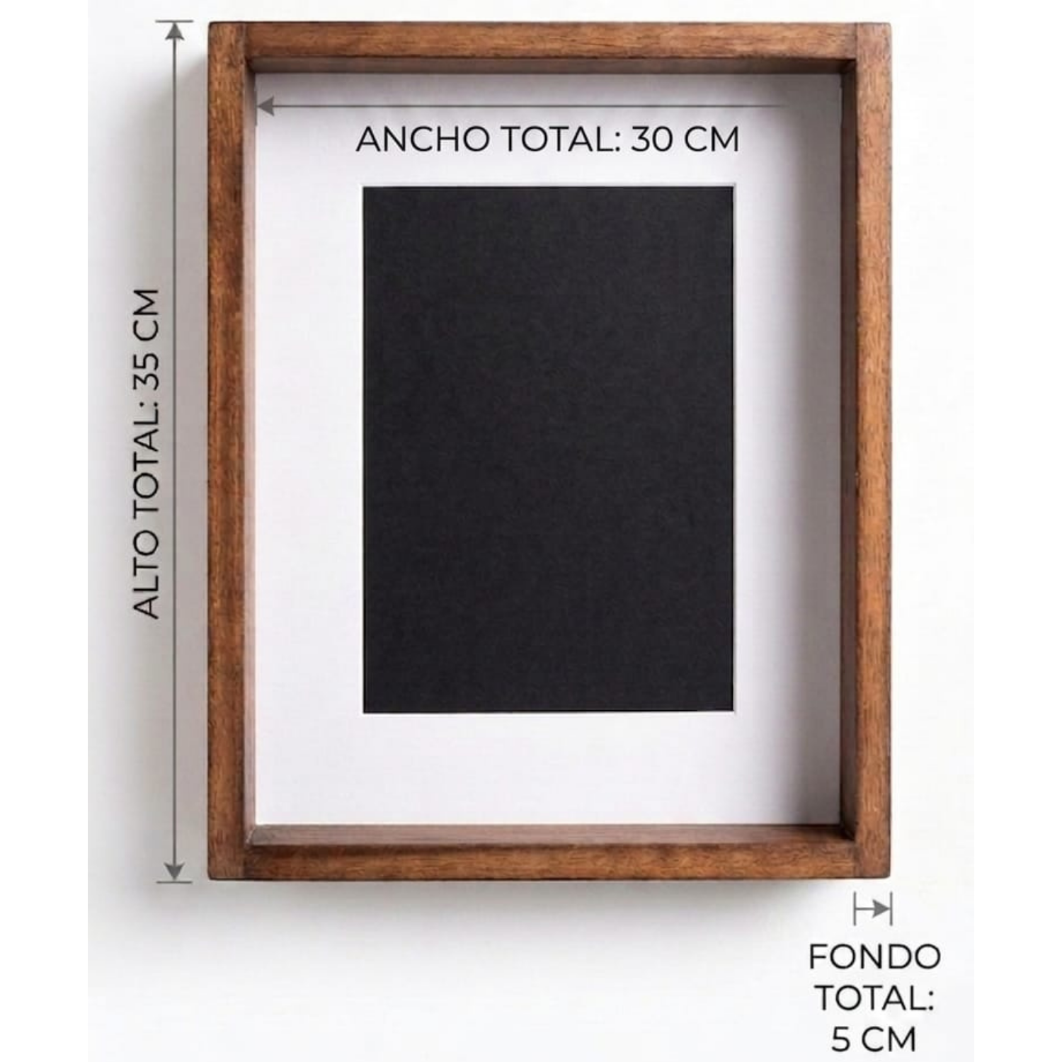 Marco Fotos Grande — Nogal