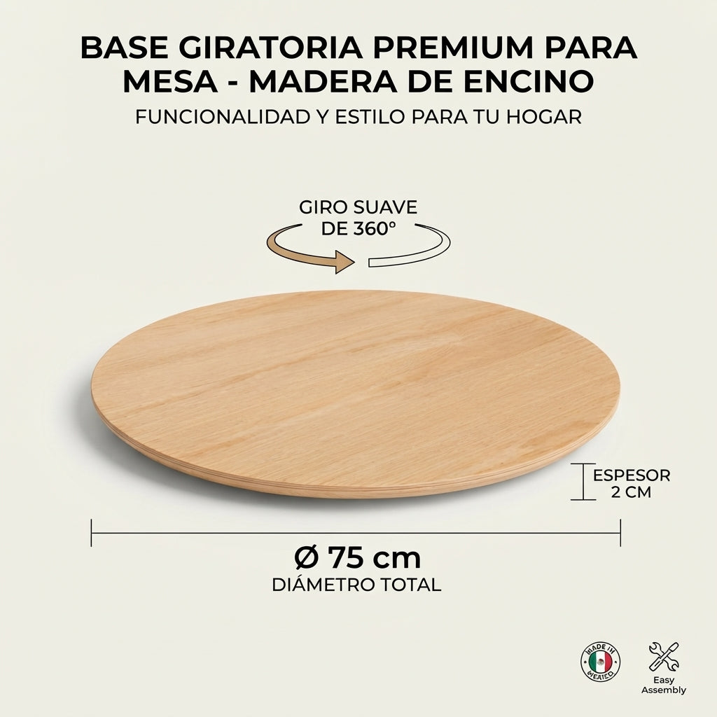 Lazy Susan 75 cm Encino