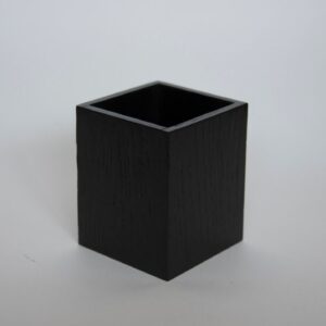 Vasito Negro con veta