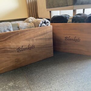 Caja para Cobijas/Toallas personalizado