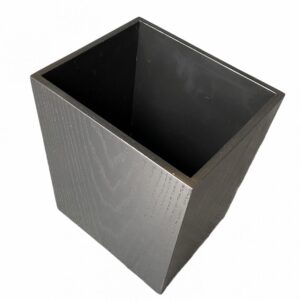 Bote de Basura Negro Encino con veta