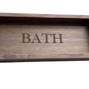 Bandeja amenidades BATH nogal