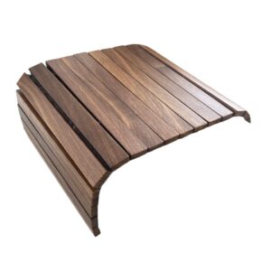 Panel para brazo de sillón nogal