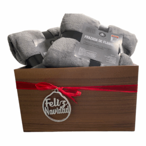 christmas edition "Caja de cobijas con 2 cobijas incluidas "