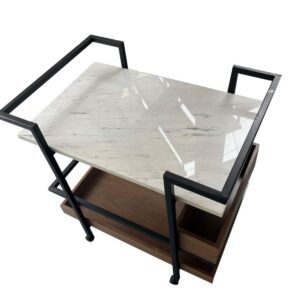 Promo. Carrito elegance mármol