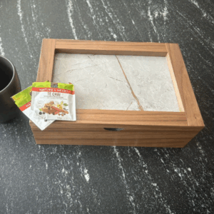 Caja de Té Blessed nogal