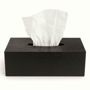 Kleenera Rectangular Negra con veta