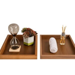 kit de 2 Tablitas multiusos nogal